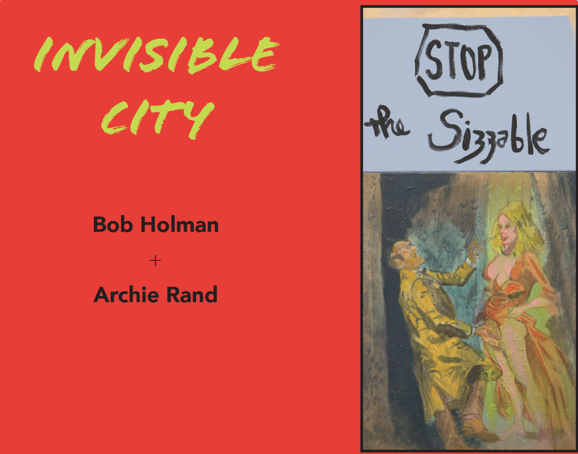 Bob Holman and Archie Rand | Invisible City